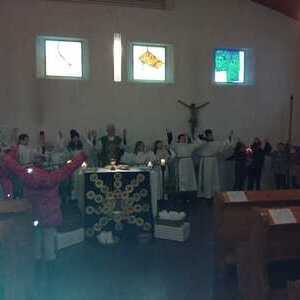 Den Beginn ihrer Erstkommunionvorbereitung feiern